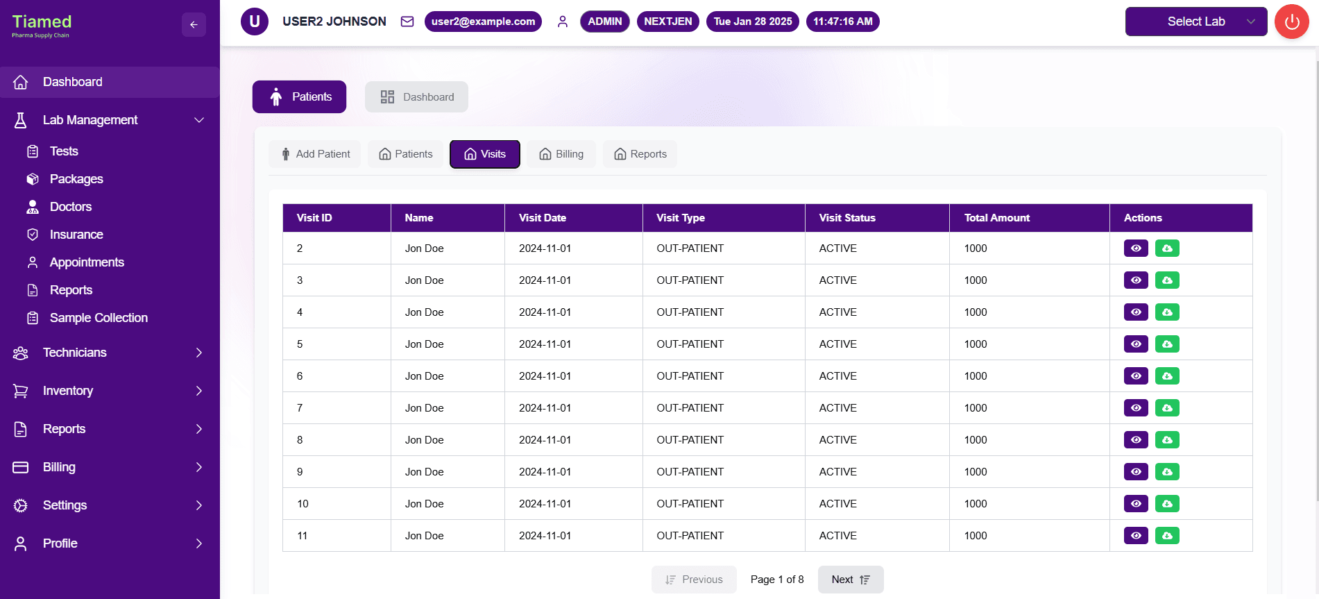 App screenshot